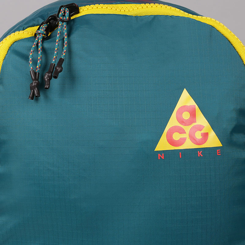  зеленый рюкзак Nike ACG Packable Backpack 17L BA5841-381 - цена, описание, фото 2